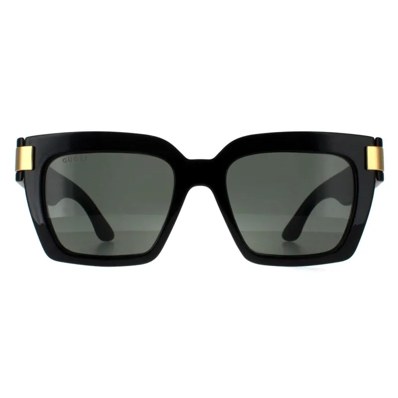 Square Black with Gold Grey GG1689S - Gucci