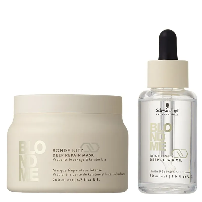 Bondfinity Deep Repair Mask Oil Duo - Schwarzkopf