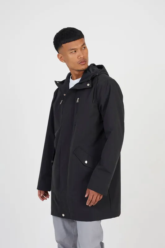 Microfibre Parka Jacket - Brave Soul