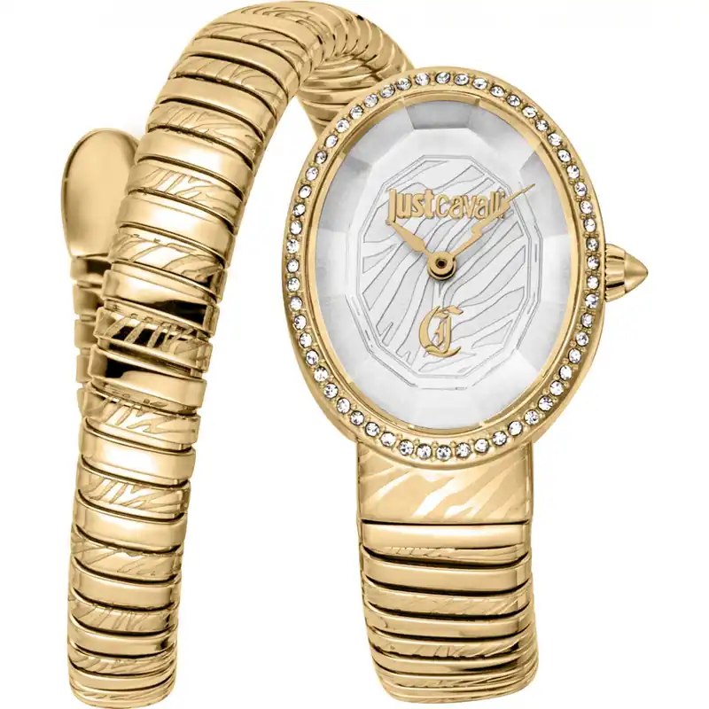 JC1L353M0025 Signature Snake 22mm Quartz Watch - Just Cavalli