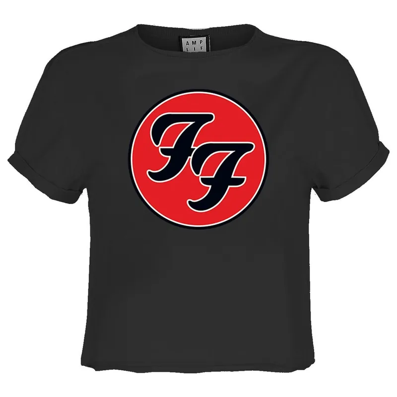 Foo Fighters Logo Crop Top - Amplified