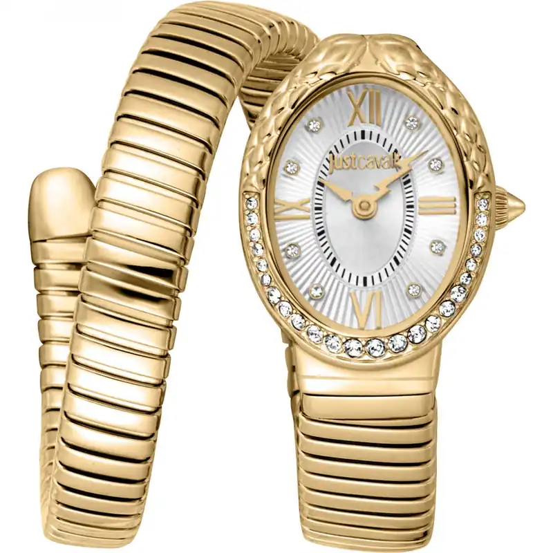 JC1L390M0025 Signature Snake 22mm Quartz Watch - Just Cavalli