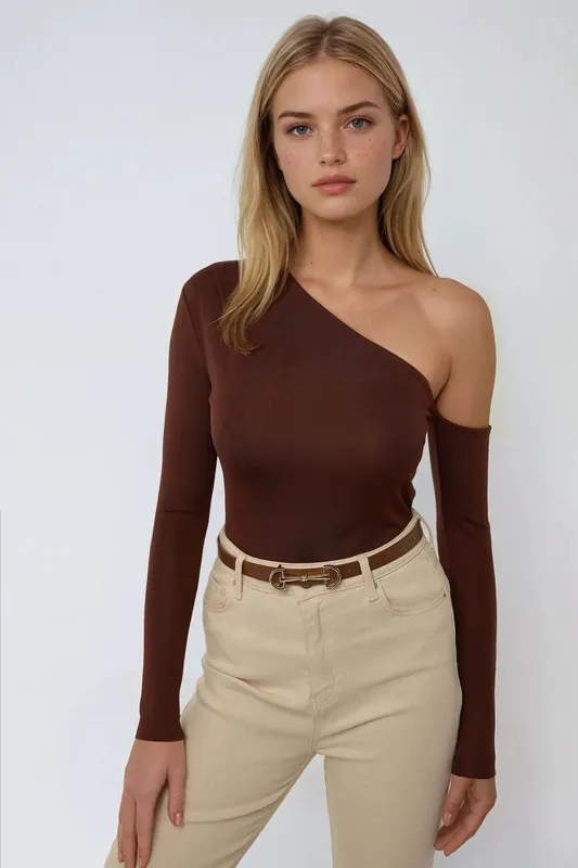 Asymmetrical Collar Draped Body - Hiccup
