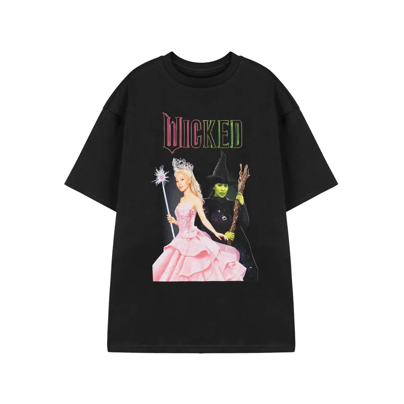 Wicked Short Sleeved T-Shirt | Womens Black | Official Merch