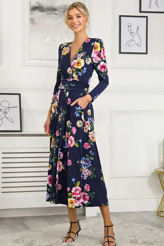 Greyson Long Sleeve Maxi Dress - Jolie Moi