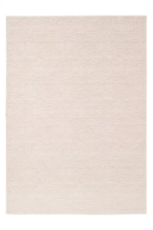 Machine Washable Beige Cream Bobble Texture Area Rug - Kukoon