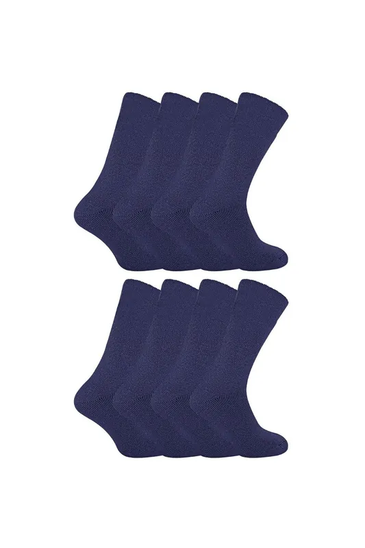 8 Pack Soft Thermal Sleep Bed Socks - Sock Snob
