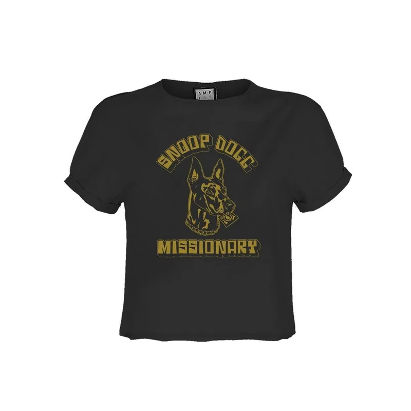 Missionary Snoop Dogg Crop Top - Amplified
