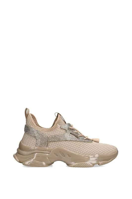 Match Re Cream' Fabric Trainers - STEVE MADDEN