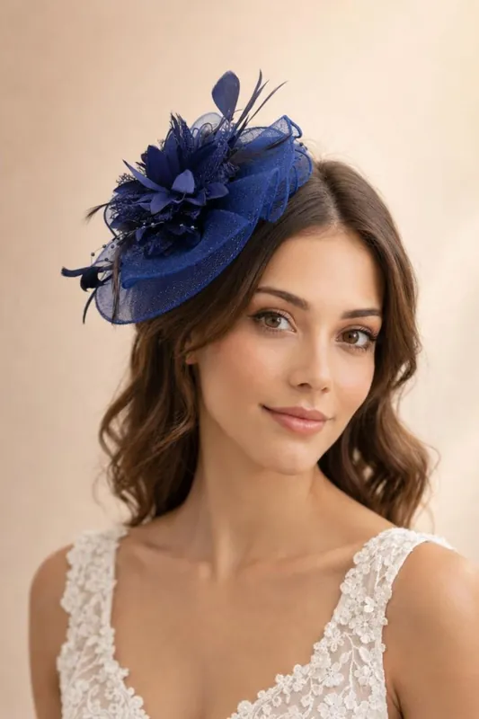 Feather Bloom Fascinator - SVNX
