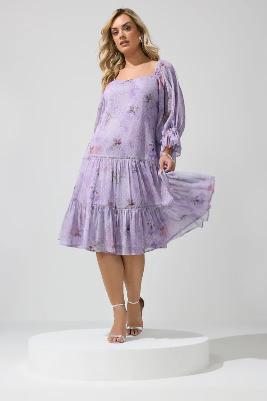 Floral Midi Dress - Yours