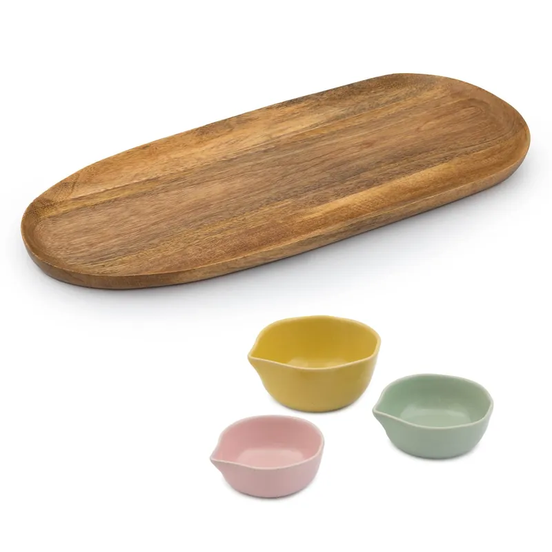 Big Love Pinch-Me Pots & Platter Set