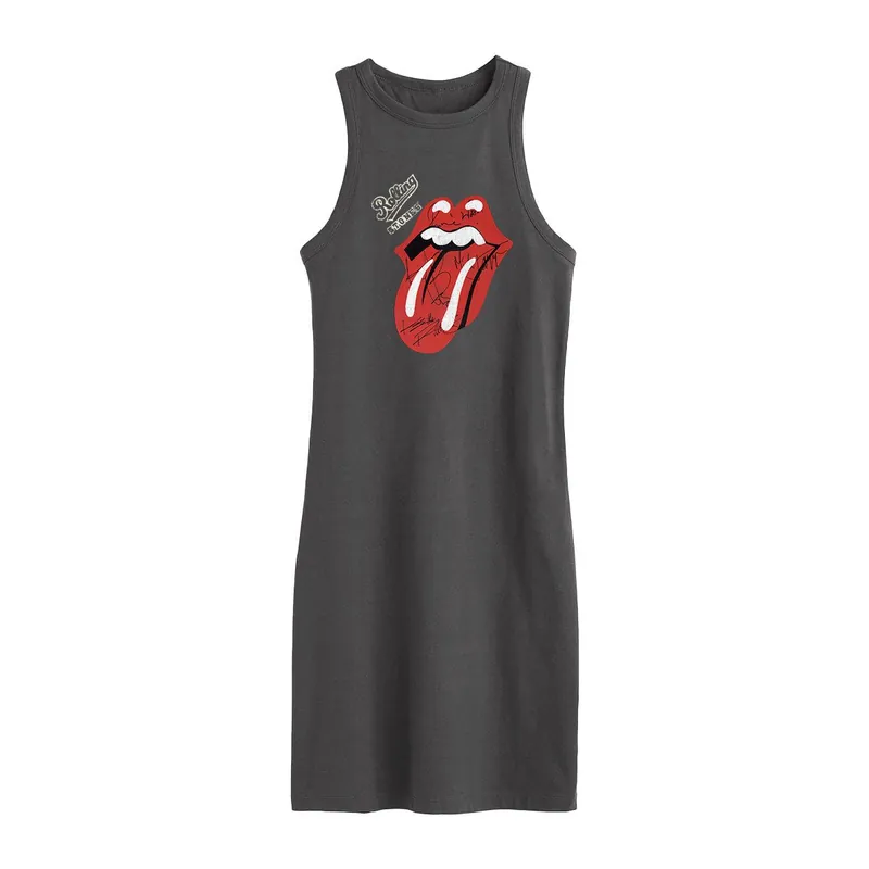 Autographs The Rolling Stones Slim Sleeveless Dress - Amplified