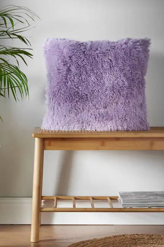 'Cuddly' Faux Fur Cushion - Catherine Lansfield