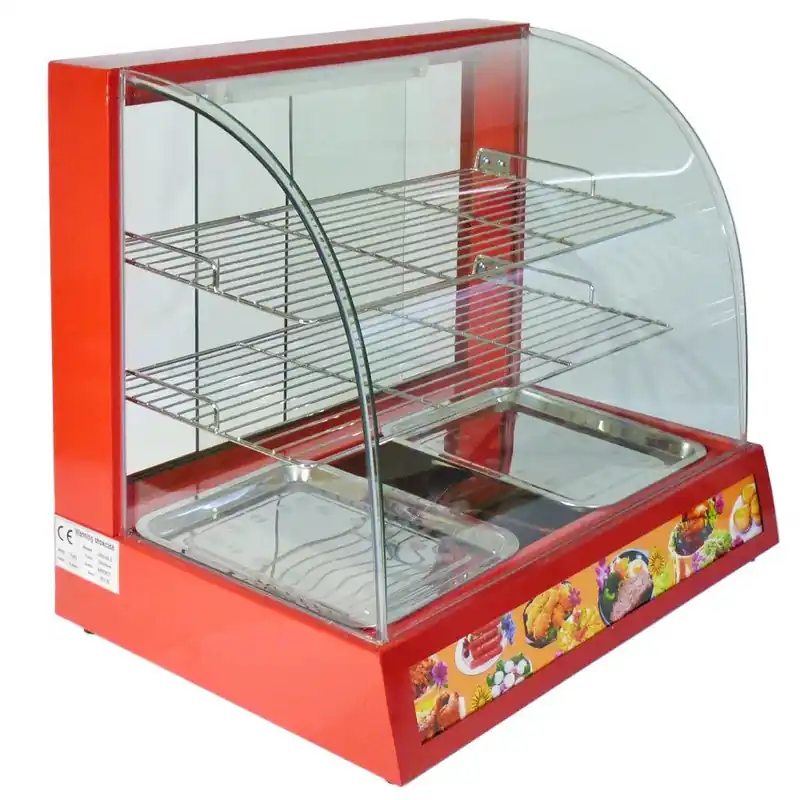 60cm Wide Glass Food Warmer - Kukoo