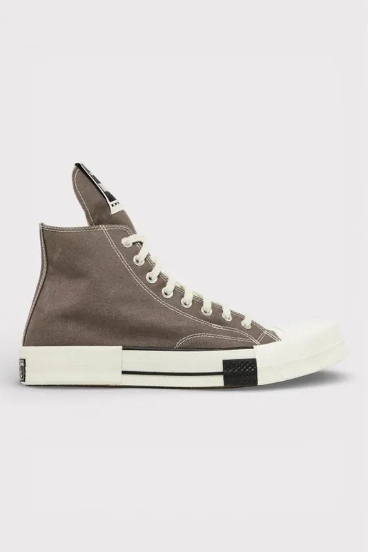 TURBODRK Laceless Chuck Taylor All Star 70 Hi Rick Owens DRKSHDW Iron - Converse