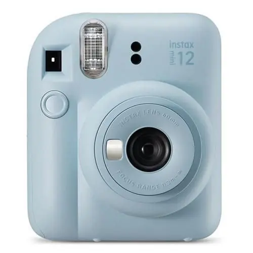 mini 12 Instant Camera in Pastel Blue - instax