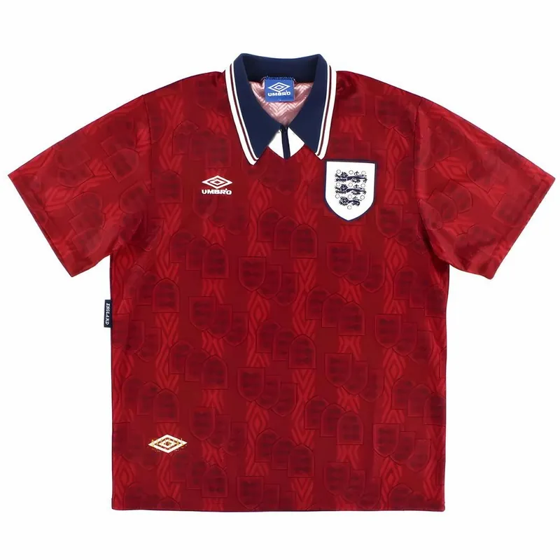 Preloved Mens 1994 95 Away Shirt L Excellent - England