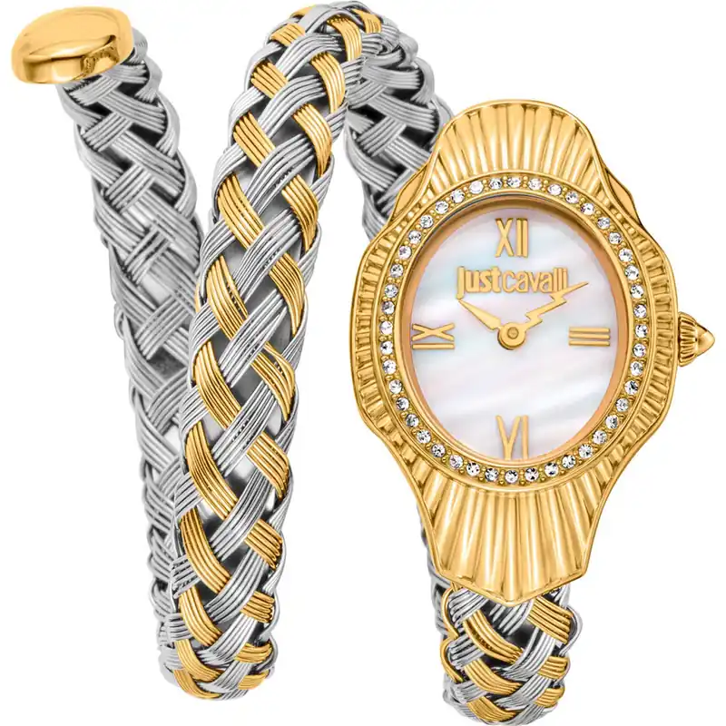 JC1L305M0055 Signature Snake 23mm Quartz Watch - Just Cavalli