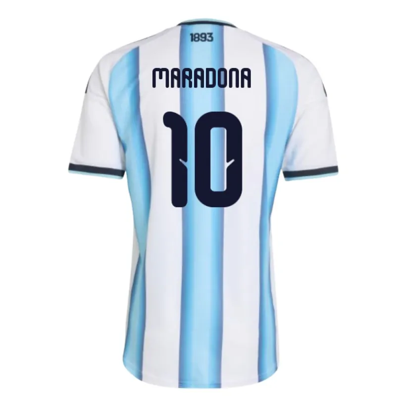 Mens 2026 - 2027 Authentic Home Shirt - Maradona 10