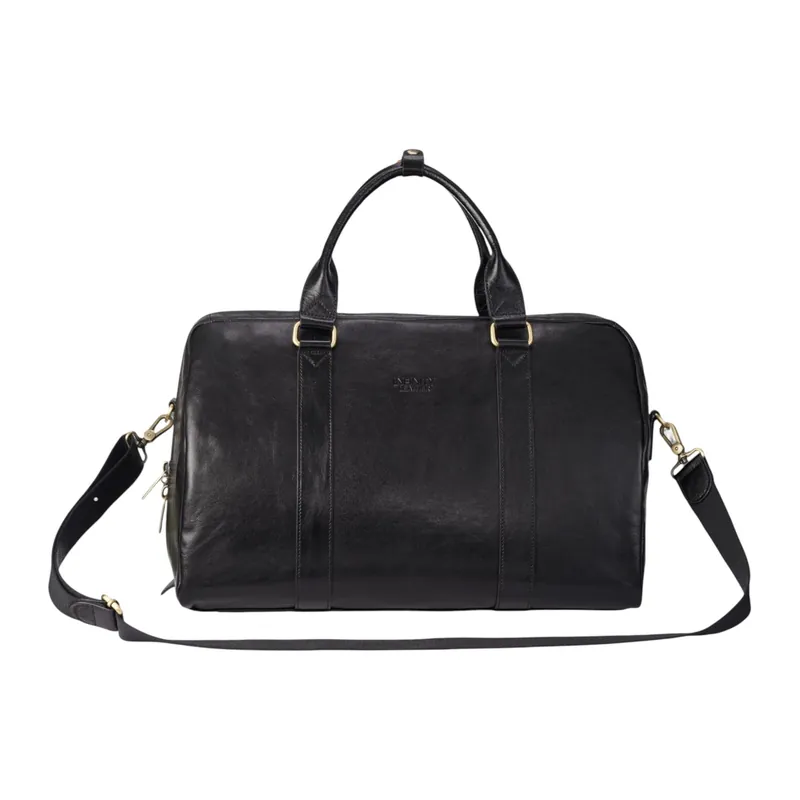 Vintage Genuine Leather Holdall Duffle Gym Travel Bag - Atlas