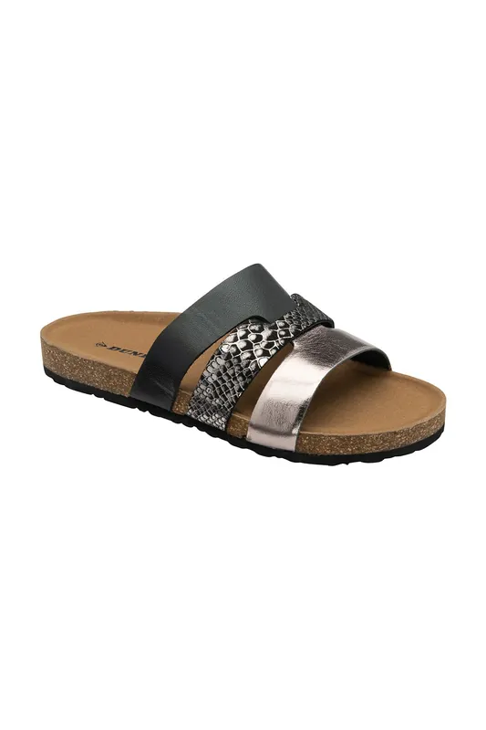 Hayden' Leather Open-Toe Mule Sandals