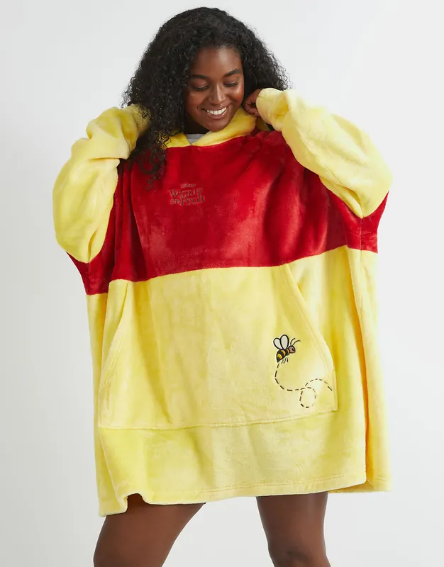 Disney Winnie The Pooh Classic Blanket Hoodie - SKINNYDIP