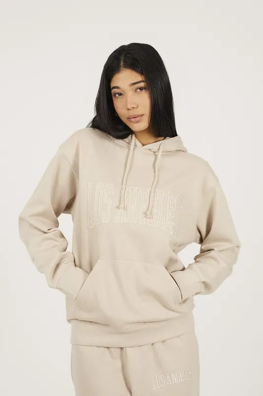 Embroidered Hoodie - Brave Soul