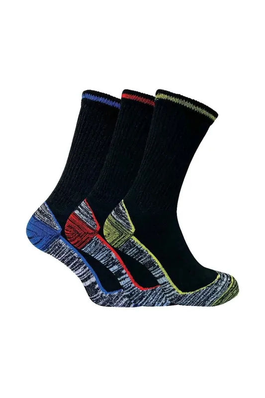 6 Pairs Summer Cotton Bamboo Work Socks - Sock Snob