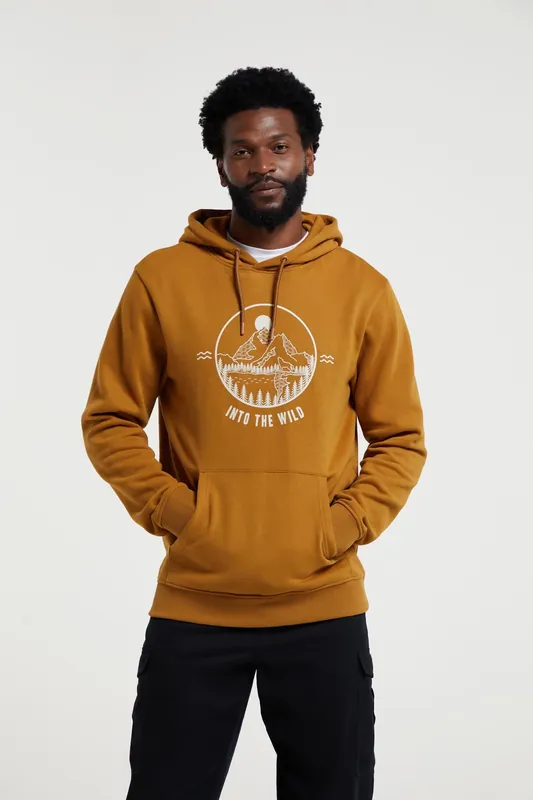 Character' Casual Graphic Print Cotton Blend Hoodie - Mountain Warehouse