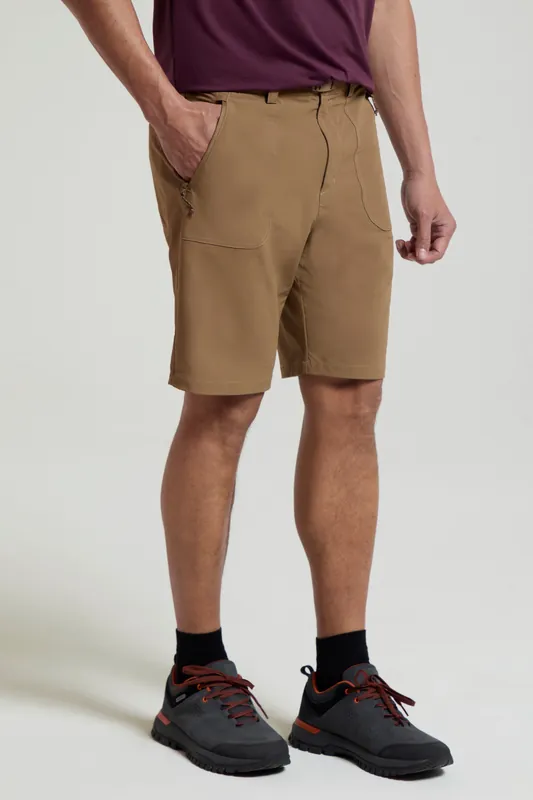 Grassland' Breathable Lightweight Belted Shorts Quick Dry Half Pants - Mountain Warehouse