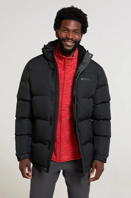 Padded Jacket Puffer Water Resistant Winter Snow Coat - Mountain Warehouse