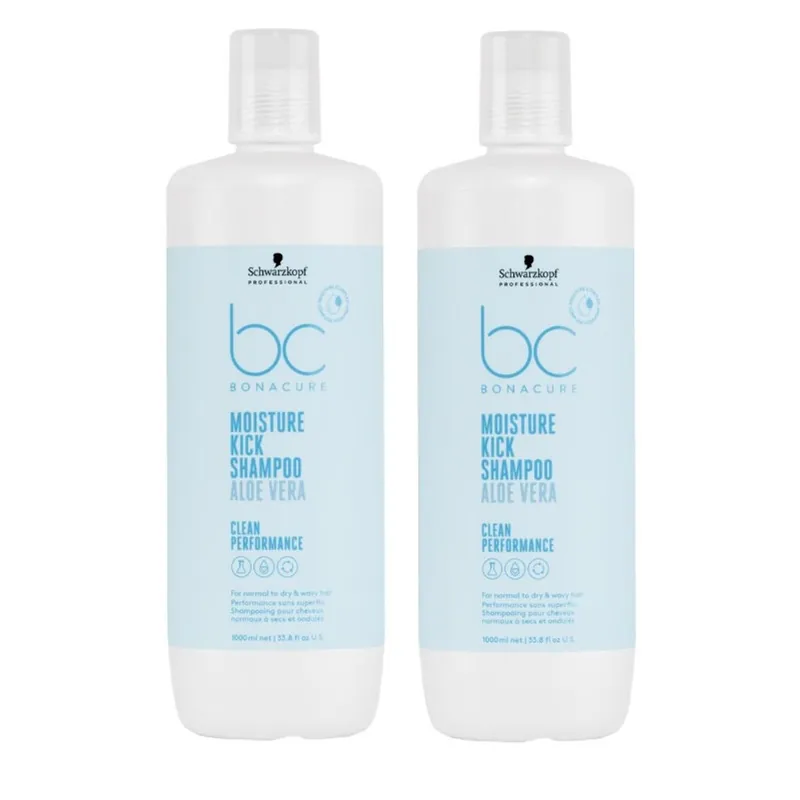 Bc Bonacure Moisture Kick Shampoo Double - Schwarzkopf