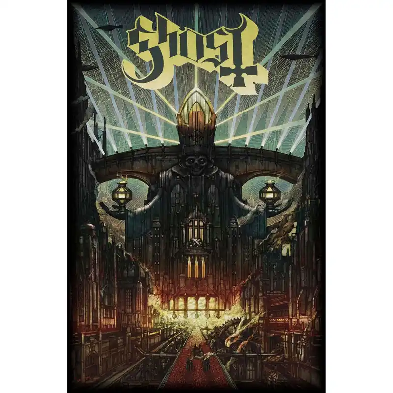 Meliora Textile Poster - Ghost