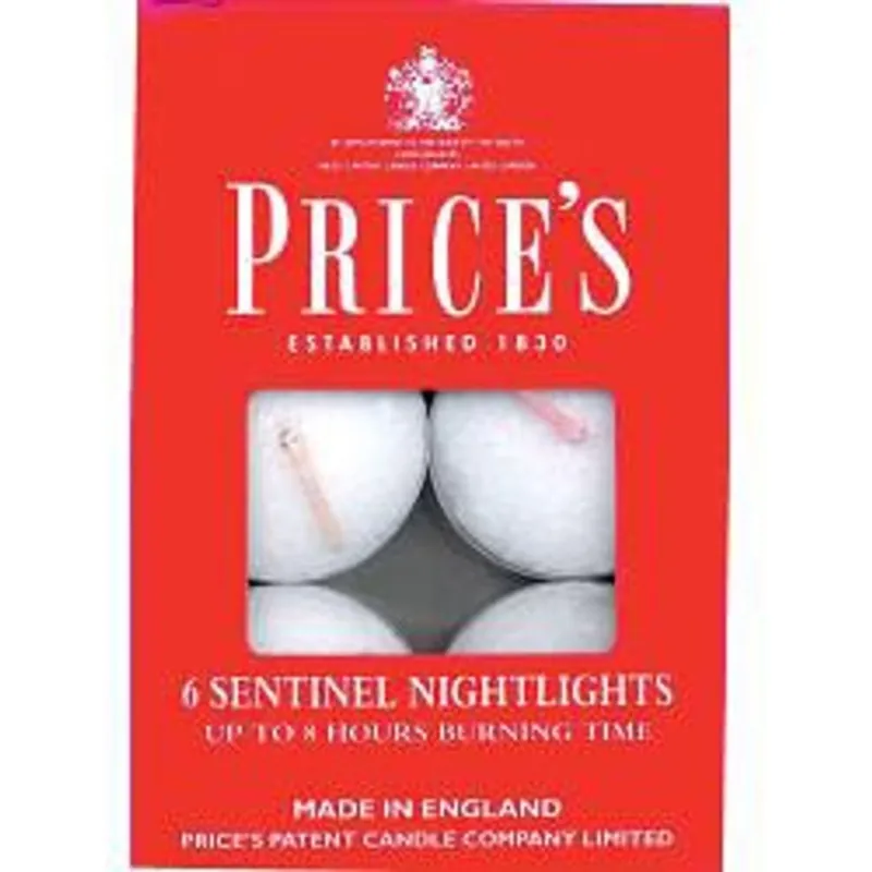 Sentinel Nightlights (Pack of 6) - Prices Candles