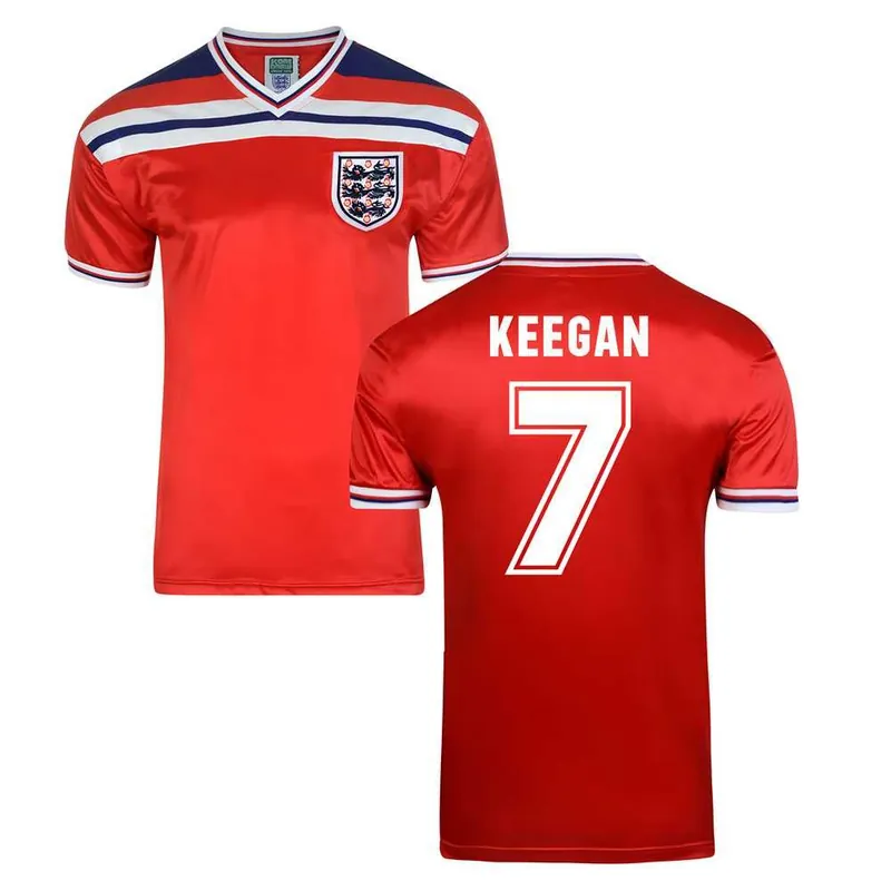 Mens Score Draw World Cup 1982 Away Shirt - Keegan 7