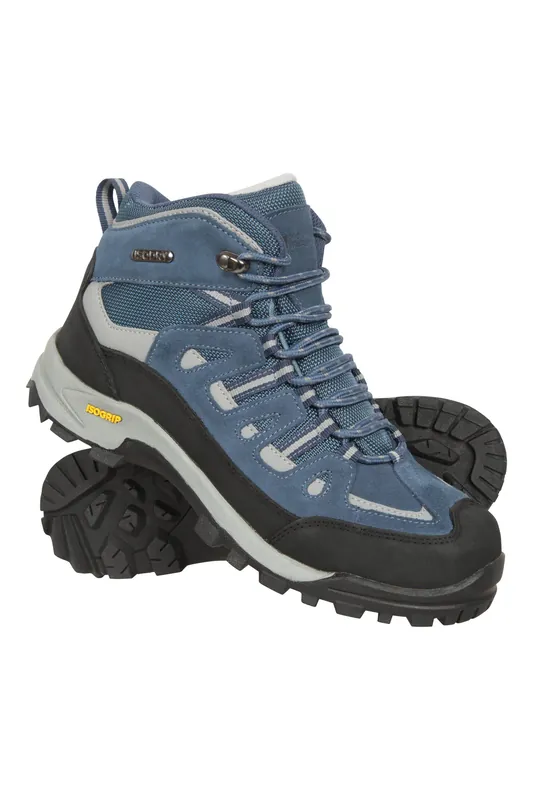 Gale' Waterproof EVA Cushioned IsoGrip Suede Mesh Upper Boots - Mountain Warehouse