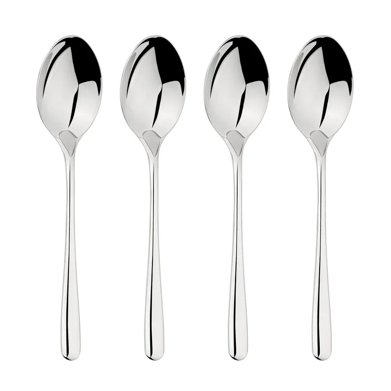 Cutlery 18/8 Stainless Steel Spoon 4pc Set Sphere - Glim & Glam