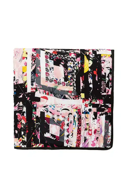'Patchwork' Cotton Sateen Throw - Ted Baker