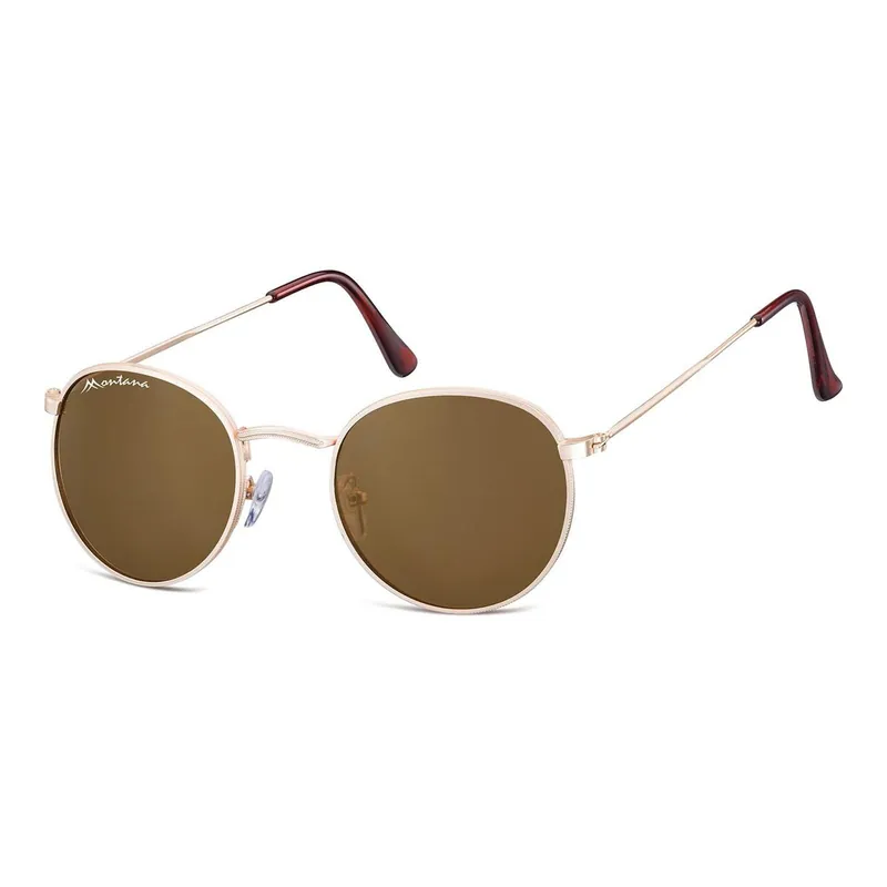 Round Matte Gold Brown S92 - montana