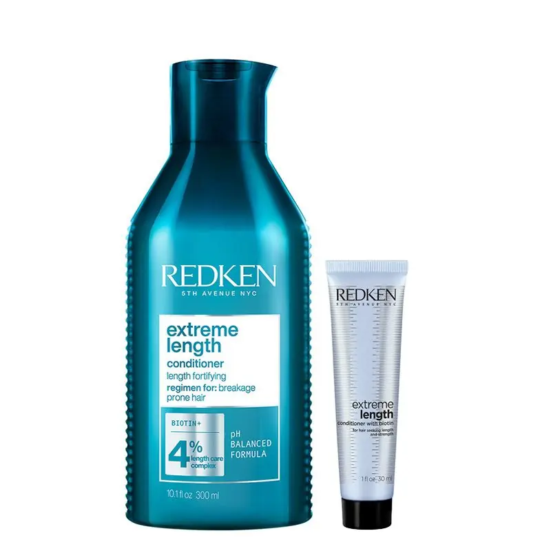 Extreme Length Conditioner 300ml and MINI Extreme Length Conditioner 30ml Duo - Redken