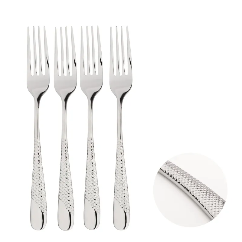 Cutlery 18/8 Stainless Steel Fork 4pc Set Palace - Glim & Glam