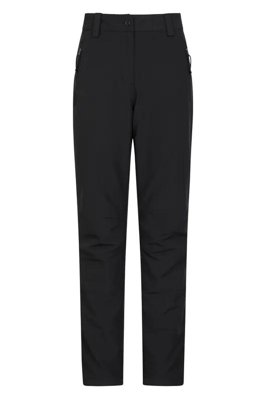 Arctic II' Stretchy Isotherm Fleece Lined Thermal Winter Trousers - Mountain Warehouse