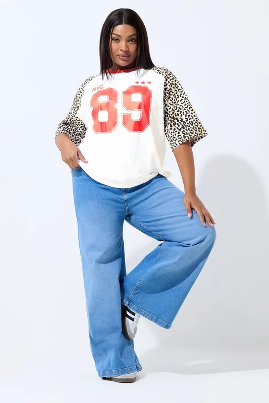 89' Leopard Print T-Shirt