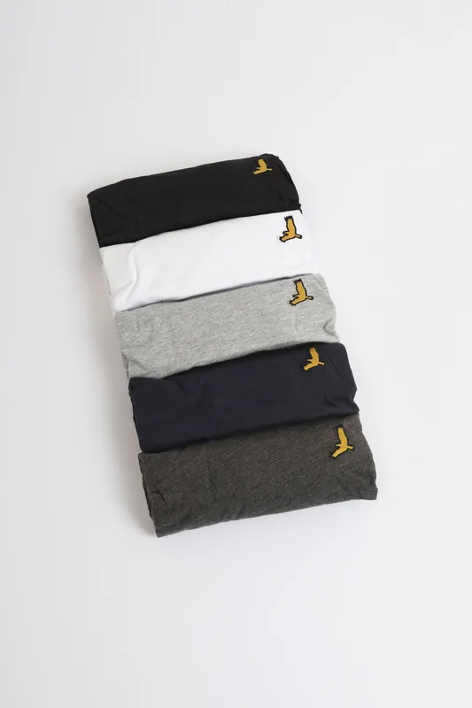 5-Pack Crew Neck T-Shirts