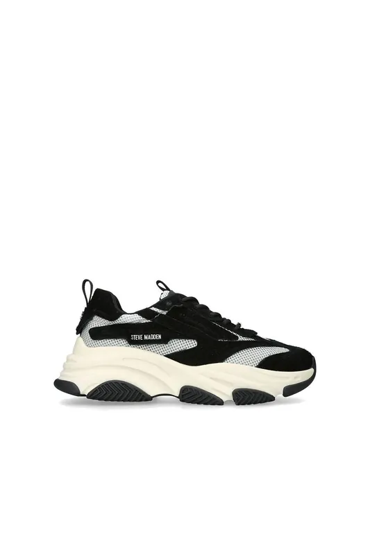 Possess Black White' Trainers - STEVE MADDEN