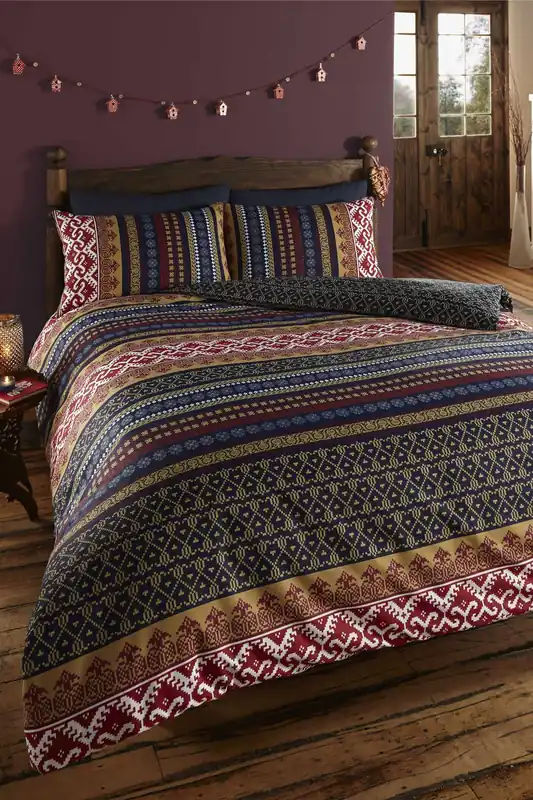 Orkney Print Duvet Cover Set - Portfolio Home