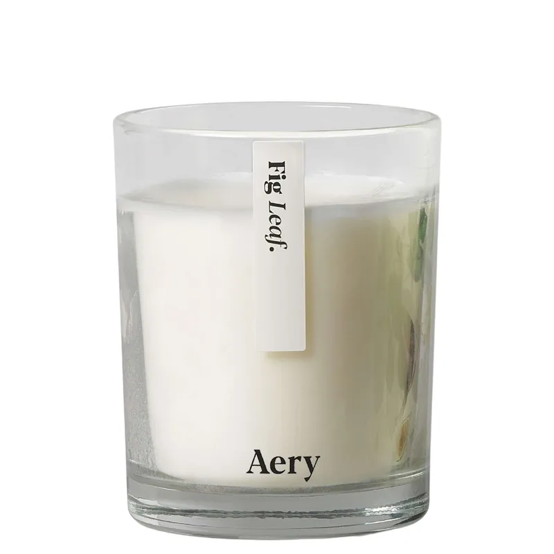 Botanical Fig Leaf Candle 200g - Aery Living