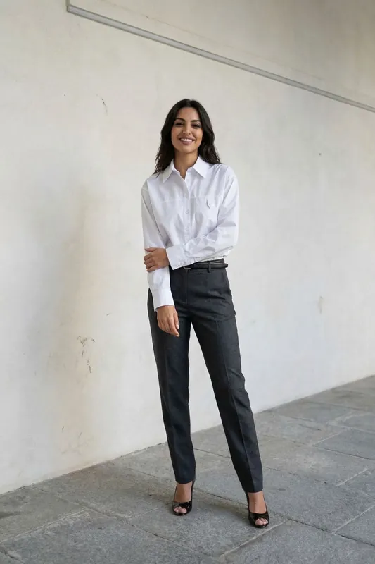Long Cotton Textured Shirt - MyFashion