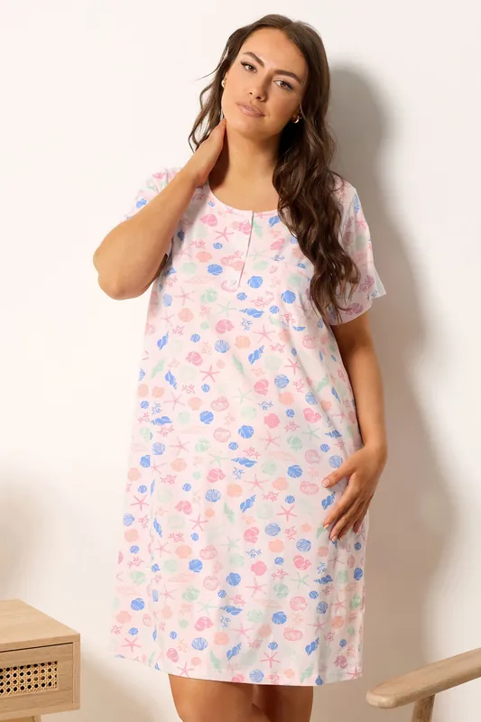 Shell Placket Nightdress - Yours